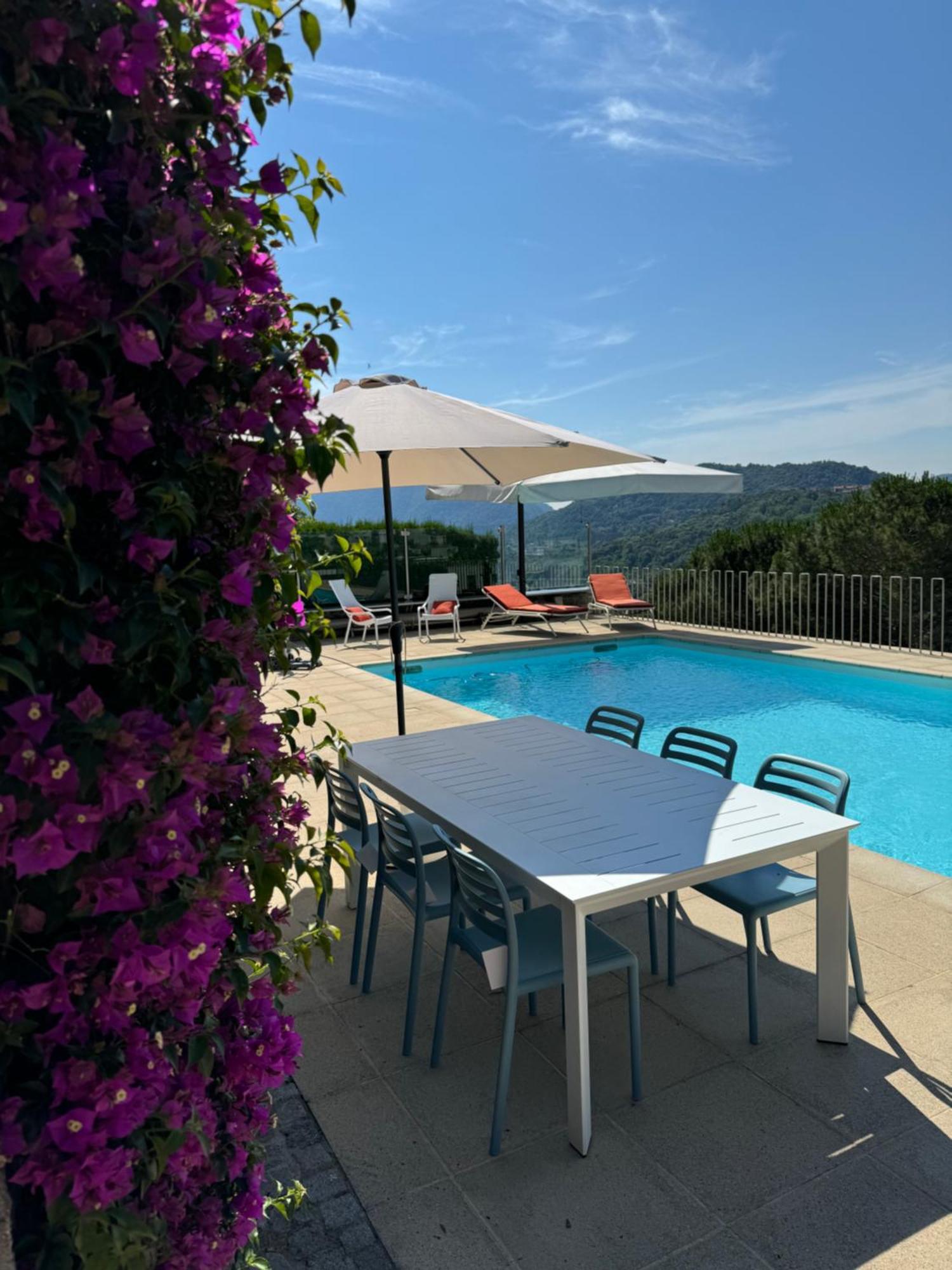 Veralto - Modern Suite With Como Lake View Vacallo Εξωτερικό φωτογραφία